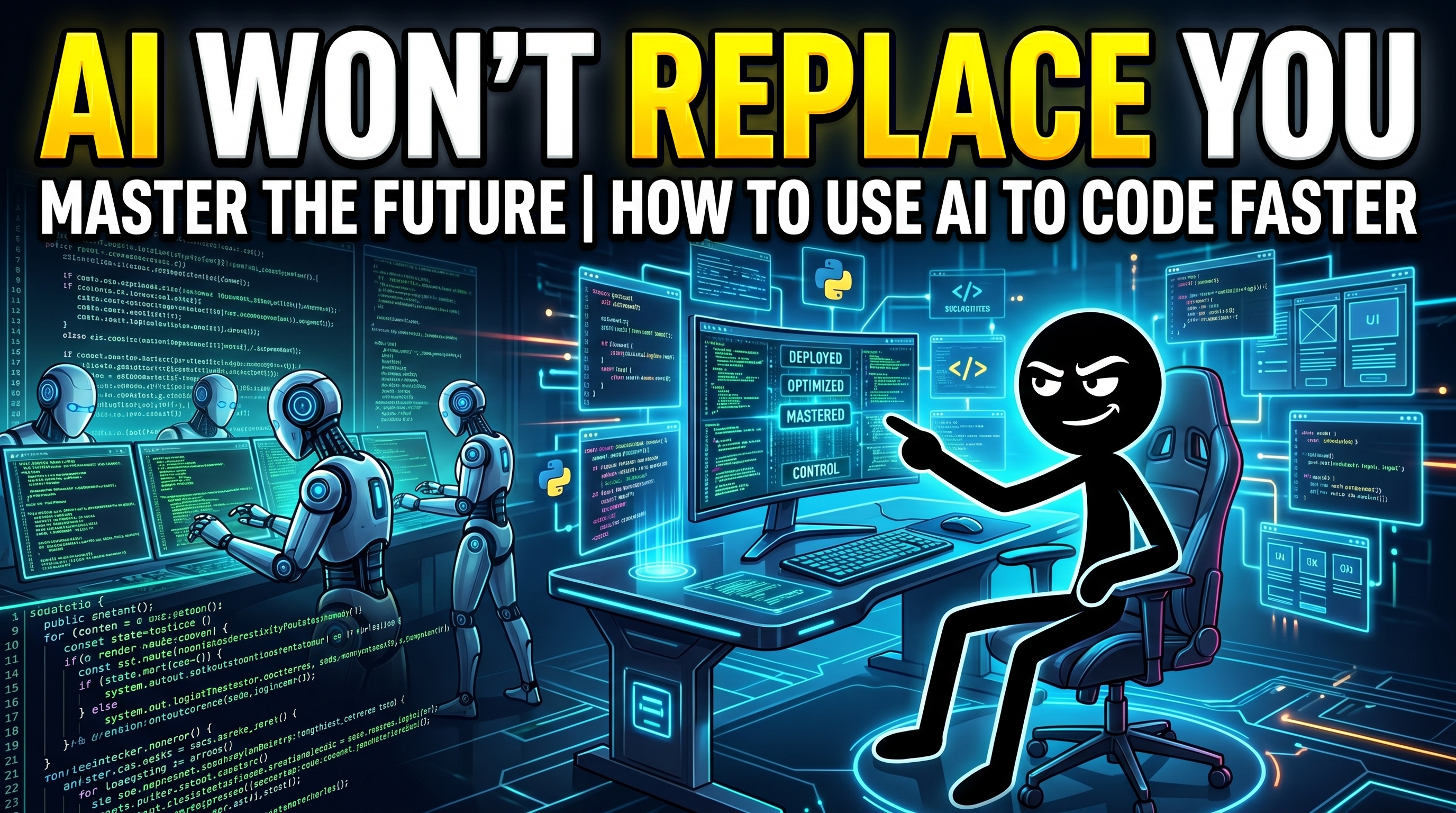 Why AI Won’t Replace Developers — But Developers Using AI Will
